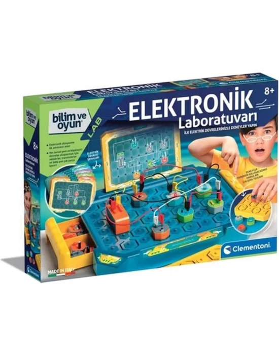 Clementoni Bilim ve Oyun - Elektronik Laboratuvarı