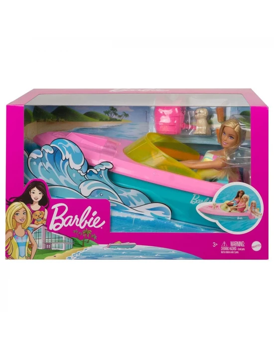 Barbie Bebek ve Teknesi Oyun Seti