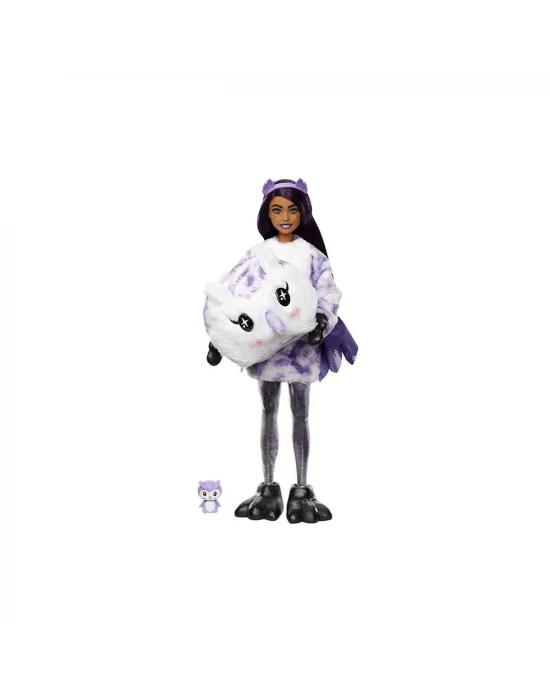 Barbie Cutie Reveal Snowflake Sparkle Bebekler - Kar Baykuşu