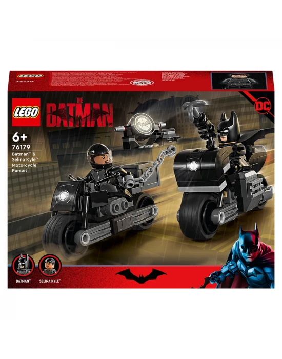 Lego DC Batman ve Selina Kyle’ın Motosiklet Takibi 76179