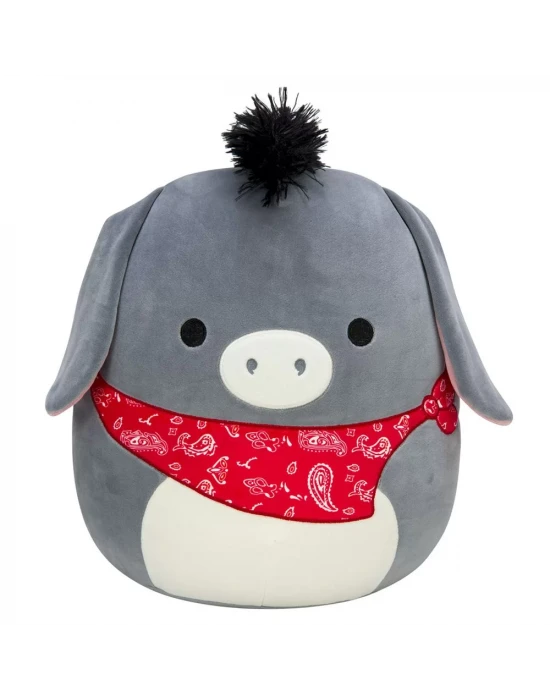 Squishmallow Bandanalı Eşek Jason 30 cm
