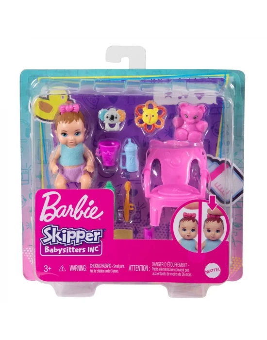 Barbie Bebek Bakıcısı Özellikli Minik Bebekler HJY29