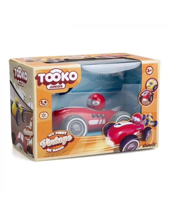 Tooko Junior İlk Vintage Yarış Arabam Uzaktan Kumandalı Kırmızı