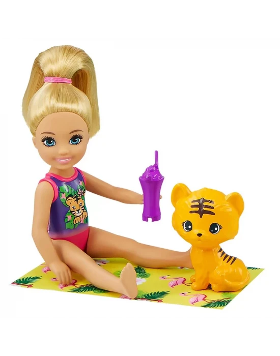 Barbie ve Chelsea Kayıp Doğum Günü Havuz Partisi Oyun Seti