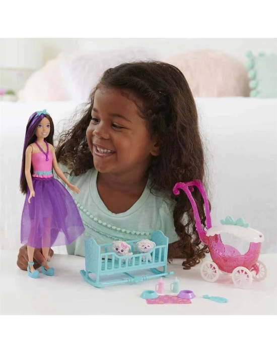 Barbie Dreamtopia Skipper Kuzucuk Bakımı Oyun Seti