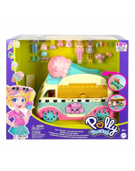 Polly Pocket Minik Lezzetler Dondurma Arabası