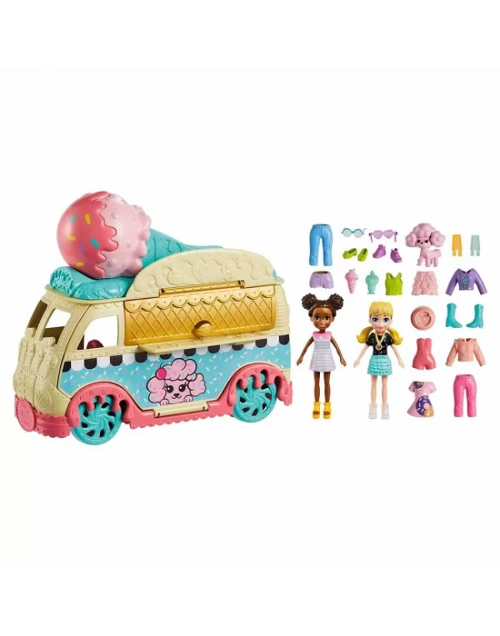 Polly Pocket Minik Lezzetler Dondurma Arabası