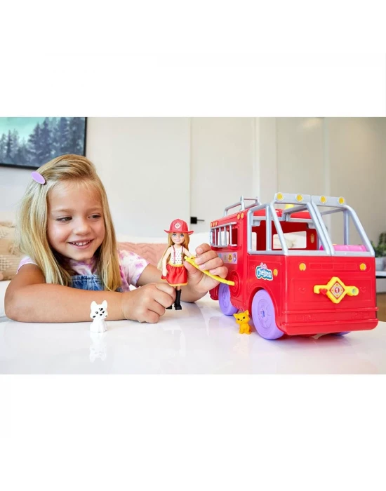 Barbie Chelsea İtfaiye Aracı