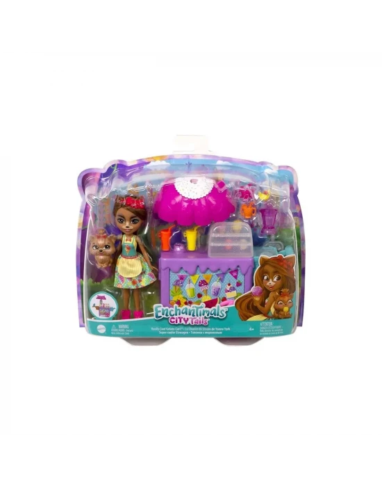 Enchantimals Eğlenceli Oyun Setleri - Harika Dondurma Dükkanı