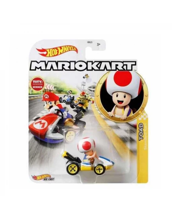 Hot Wheels Mario Kart Karakter Araçlar - Toad