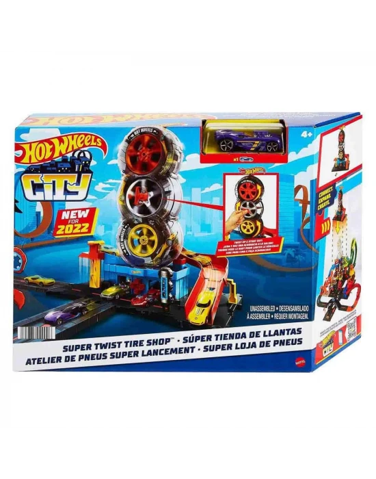 Hot Wheels City Tekerlek Kulesi Pisti