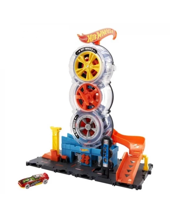 Hot Wheels City Tekerlek Kulesi Pisti