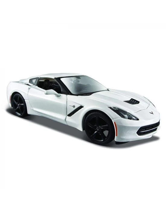 Maisto 1/24 2014 Corvette Stingray Beyaz