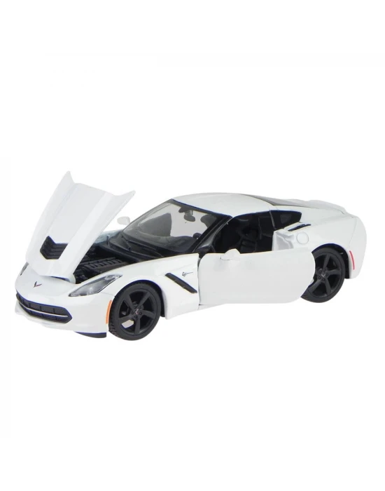 Maisto 1/24 2014 Corvette Stingray Beyaz