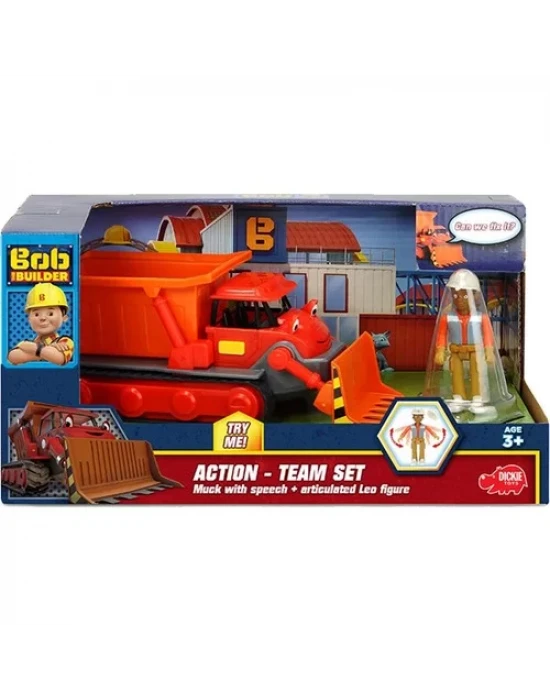 Dickie Bob the Builder - Muck Takımı Oyun Seti 203134002