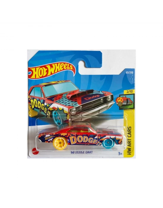 Hot Wheels Tekli Arabalar 68 Dodge Dart Hcw96