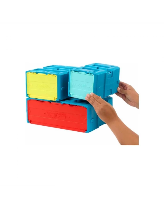Hot Wheels Track Builder Alev Temalı Akrobasi Seti-HMC04