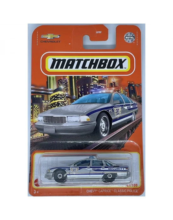 Matchbox Chevy Caprice Classic Police HFR77