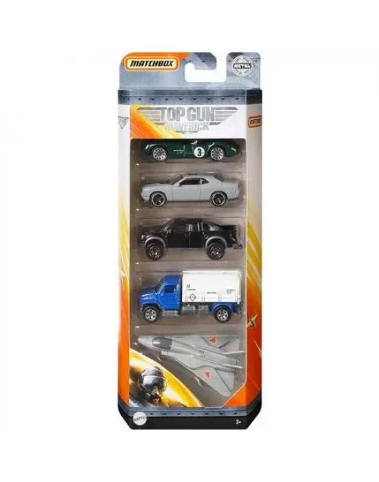 Matchbox Metal Beşli Araba Seti Topgun Maverick GPF96