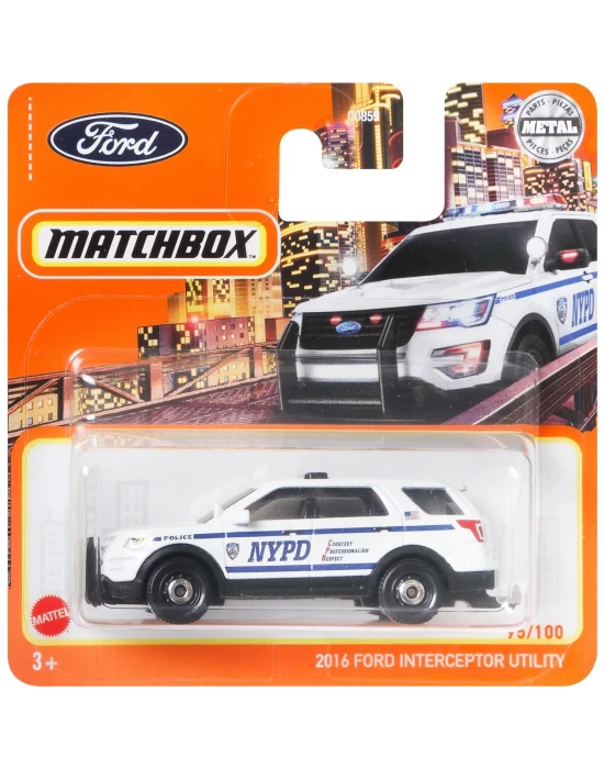 Matchbox Tekli Arabalar 2016 Ford İnterceptor-Utility-HFR50