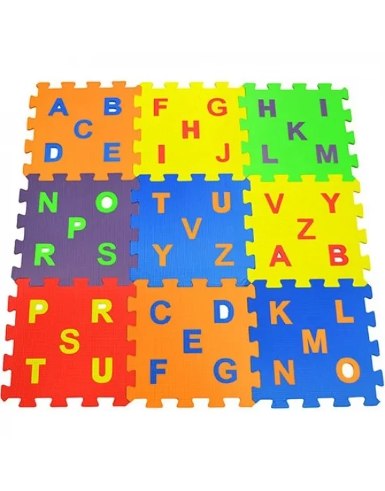 Matrax Oyuncak Eva Puzzle Yer Matı Harf Seti