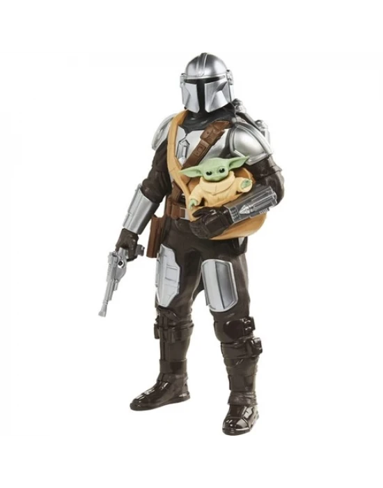 Star Wars Galactic Action The Mandalorian ve Grogu Figür F5194