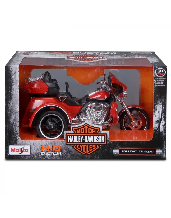 1:12 Harley-Davidson 2021 CVO TRI Glide Model Motor 32337 - Turun