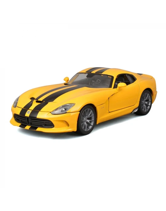 1/18 2013 SRT Viper GTS Model Araba Sarı 31128-3