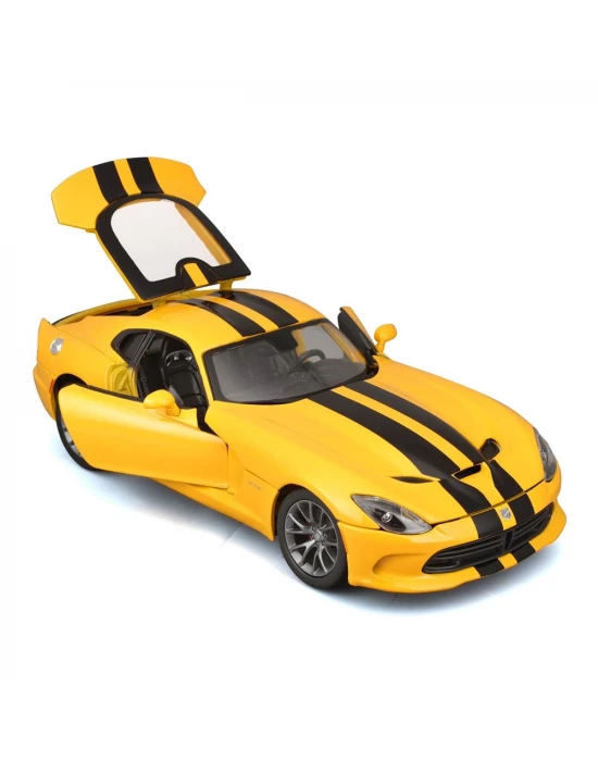 1/18 2013 SRT Viper GTS Model Araba Sarı 31128-3