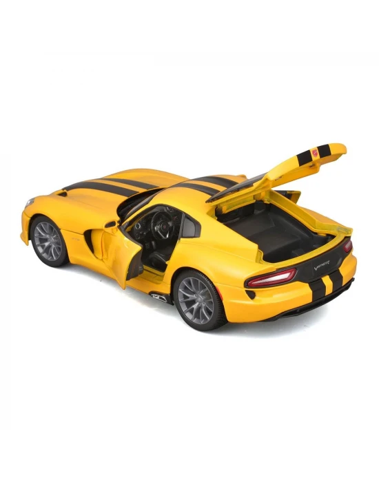 1/18 2013 SRT Viper GTS Model Araba Sarı 31128-3