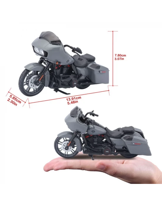1:18 2018 Harley-Davidson CVO Road Glide Model Motor Seri 40