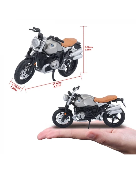 Maisto 1:18 BMW R nineT Scrambler Model Motor 34007