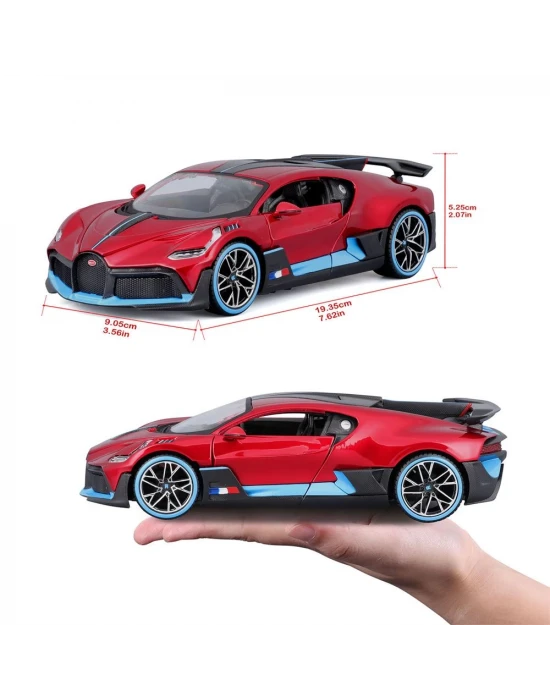 1:24 Bugatti Divo Model Araba 31526 - Kırmızı