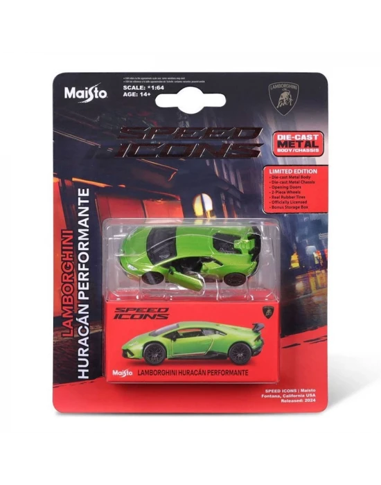 1:64 Speed Icons - Lamborghini Huracan Performante Yeşil