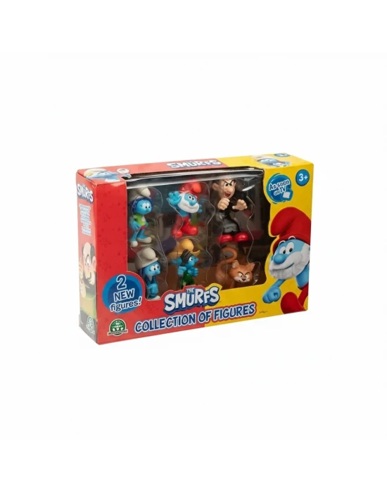 Giochi Preziosi Şirinler 6lı Figür Seti PUF46000- Gargamel Figürlü Set