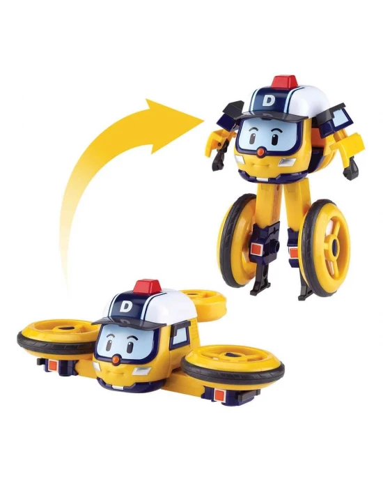 Robocar Poli Transforming Robot Figür - Droney 0656