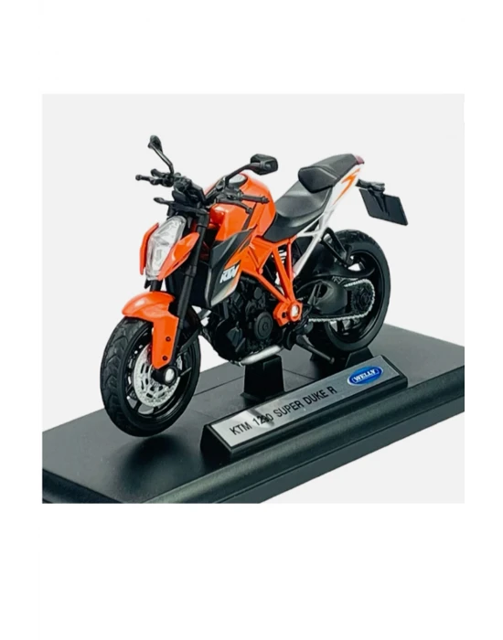 Welly 1:18 KTM 1290 Super Duke R Model Motorsiklet