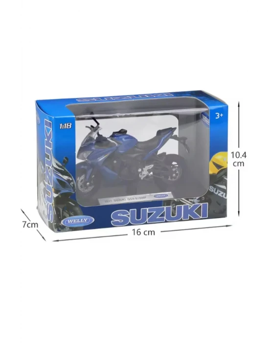 Welly 2017 Suzuki GSX-S1000F 1:18