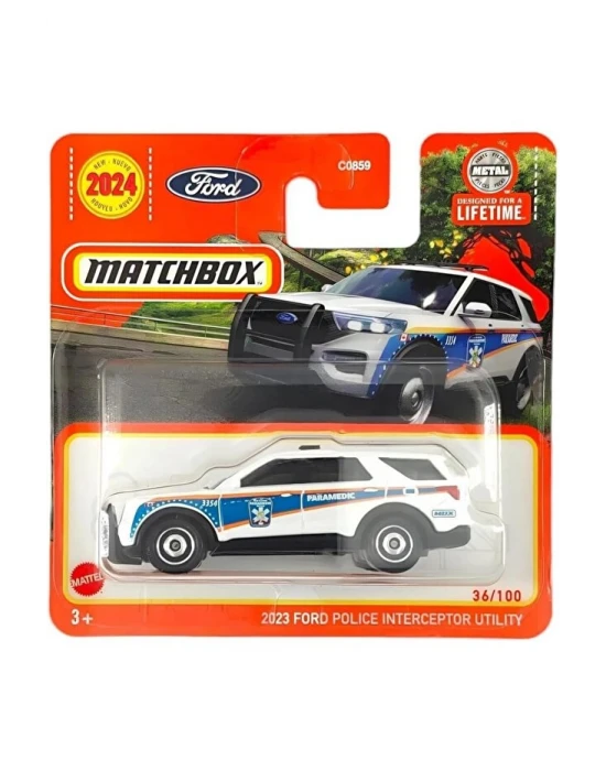 Matchbox 1:64 Tekli Arabalar 2023 Ford Police Interceptor Utility HVN42