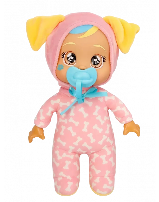 Cry Babies Ağlayan Yumuş Bebek CYB76000 - Açık Pembe Tulumlu Muffy