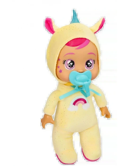 Cry Babies Ağlayan Yumuş Bebek CYB76000 - Sarı Tulumlu Ashley