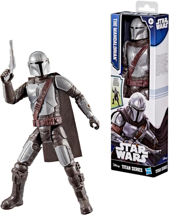 Star Wars Hasbro Titan Serisi Mandalorian Aksiyon Figürü 30 cm