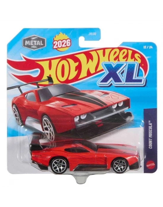 Hot Wheels XL Diecast Araba Tekli Paket 1:43 Count Muscula JKL14