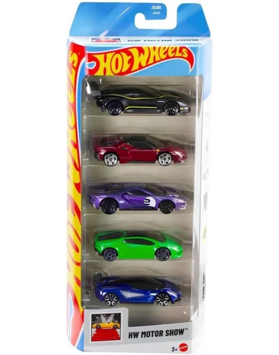 Hot Wheels Araba Seti HW MOTOR SHOW JBJ89
