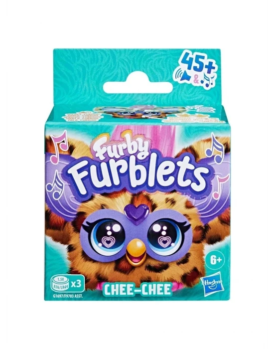 Furby Furblets Chee-Chee Elektronik Mini Peluş 45+ Sesli 6+ Yaş