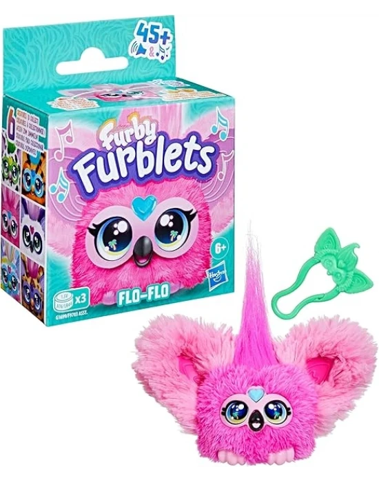 Furby Furblets Flo-Flo Elektronik Mini Peluş 45+ Sesli 6+ Yaş