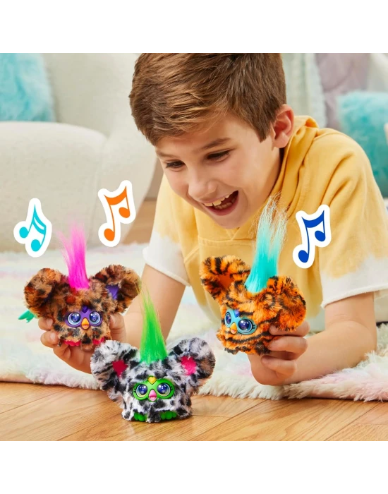 Furby Furblets MOO-BOO Elektronik Mini Peluş 45+ Sesli 6+ Yaş