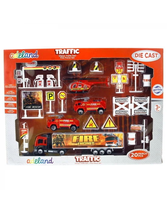 Adeland İtfaiye Trafik Seti