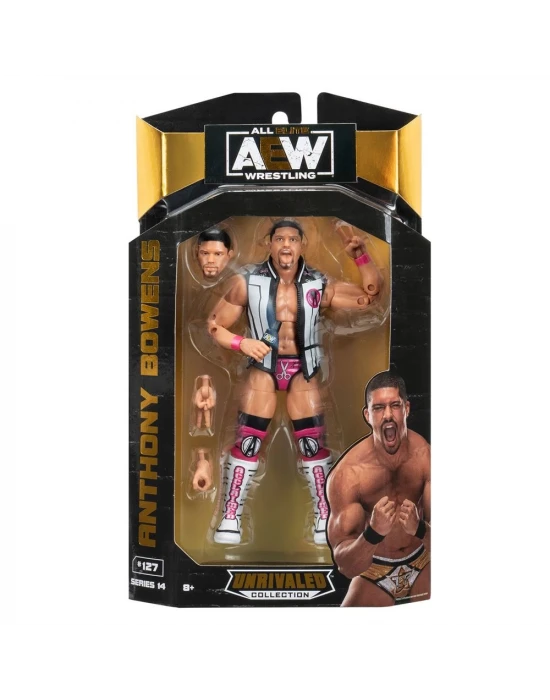 AEW Karakterleri Model Aksiyon Figürler S14 Anthony Bowens 127