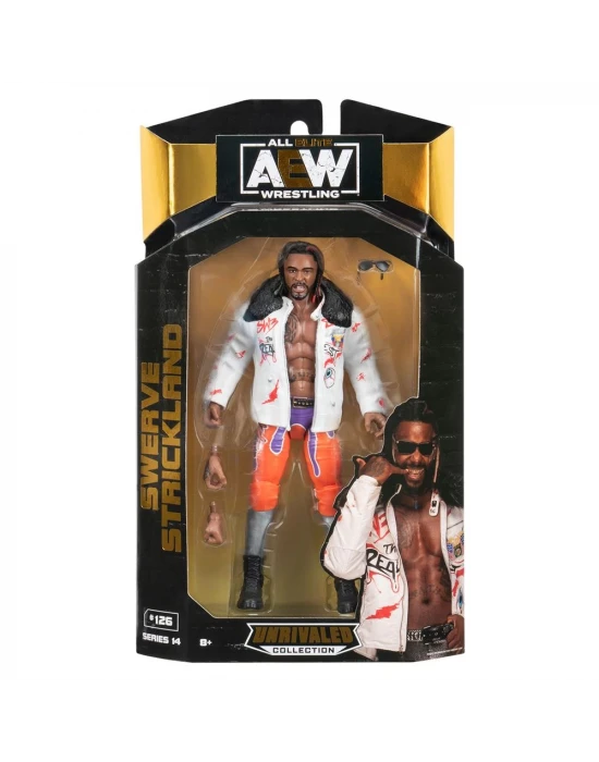 AEW Karakterleri Model Aksiyon Figürler S14 Swerve Strickland 126